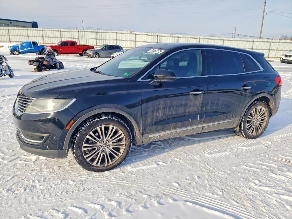 2016 Lincoln Mkx Reserve