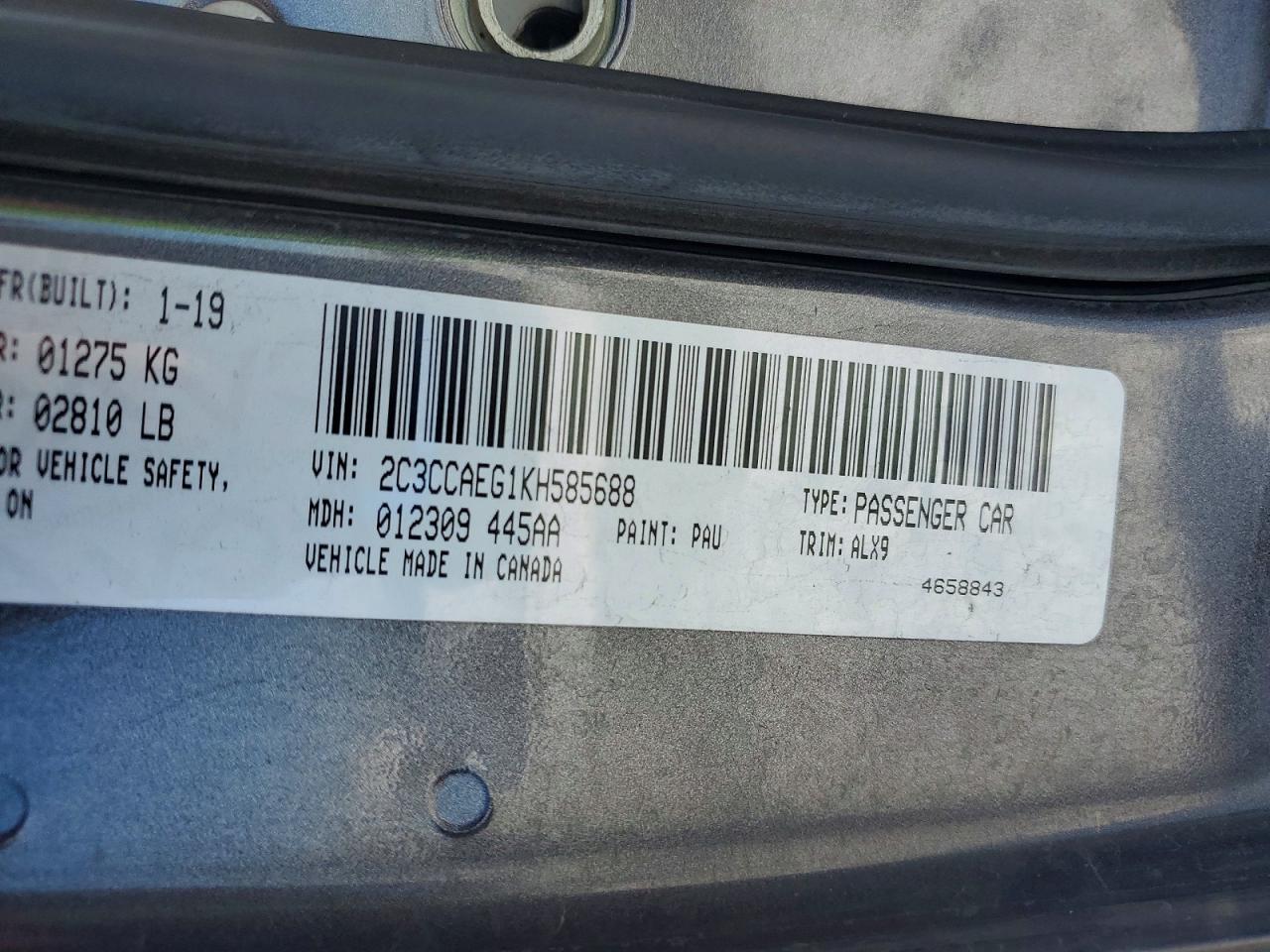 2019 Chrysler 300 Limited