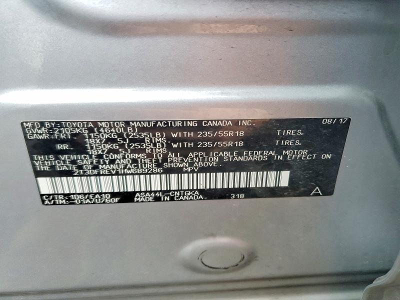 2017 Toyota Rav4 Limited