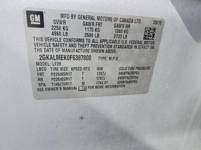 2015 GMC Terrain sle