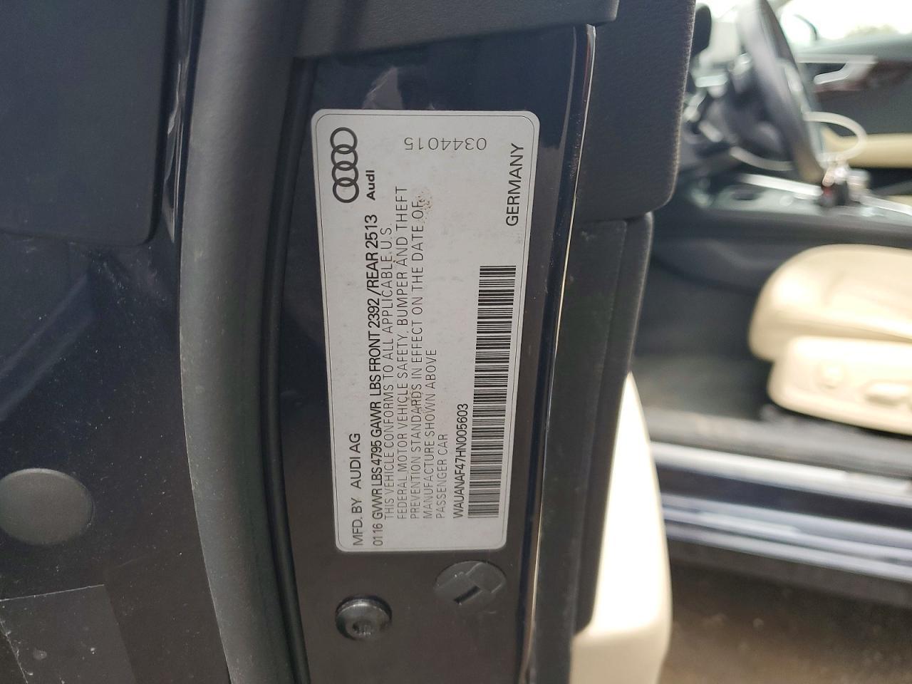 2017 Audi A4 Premium