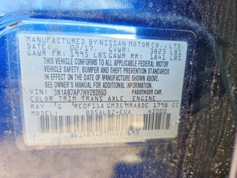 2017 Nissan Sentra s