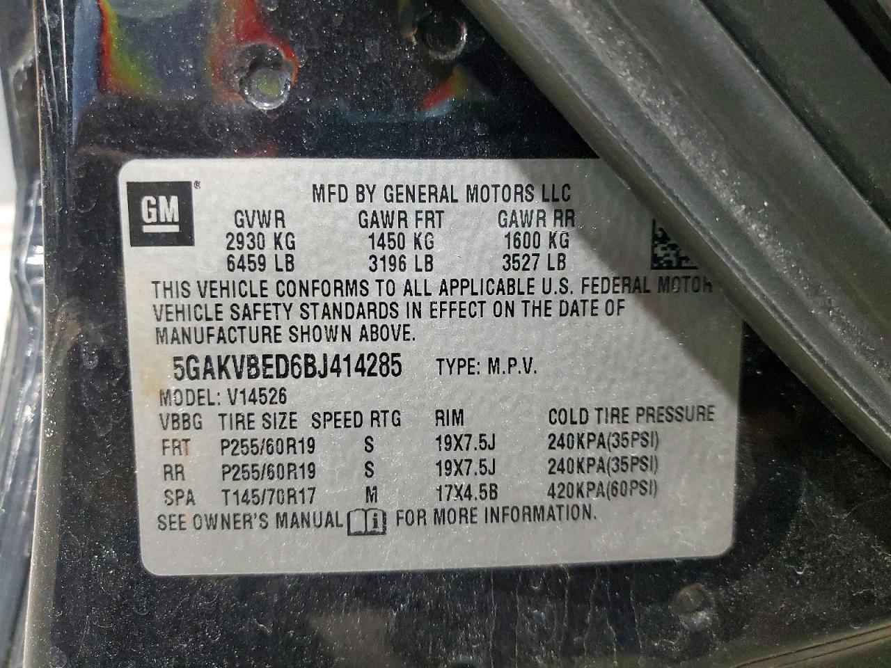2011 Buick Enclave cxl