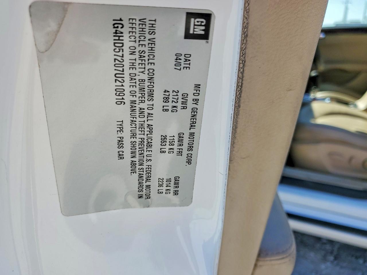 2007 Buick Lucerne cxl