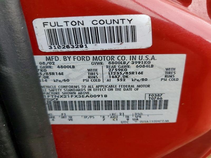 2003 Ford F250 Super Duty