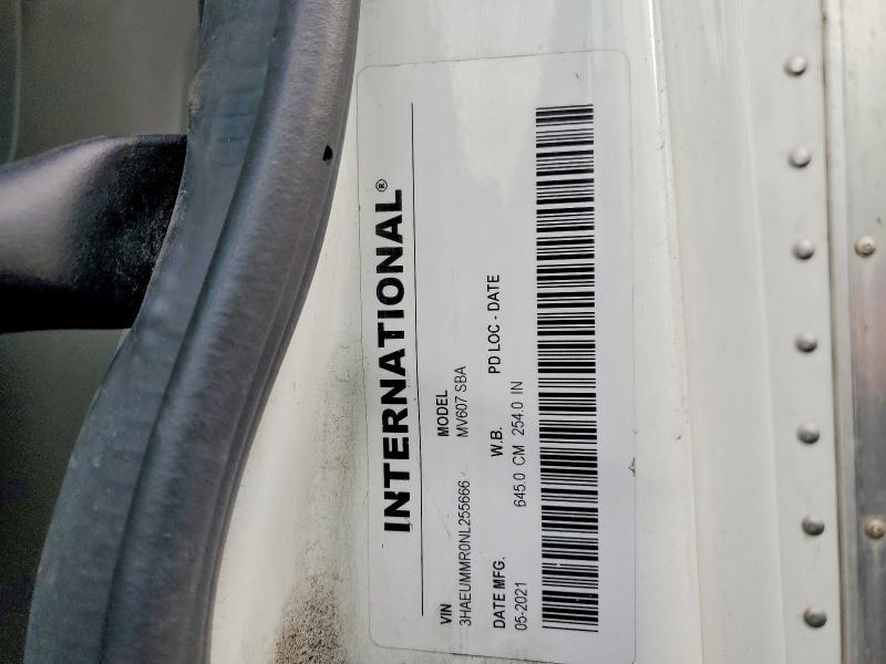 2022 International MV607 BOX Truck