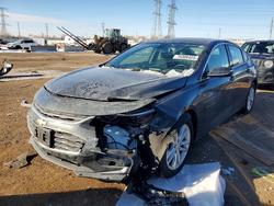 Salvage cars for sale from Copart Elgin, IL: 2016 Chevrolet Malibu lt