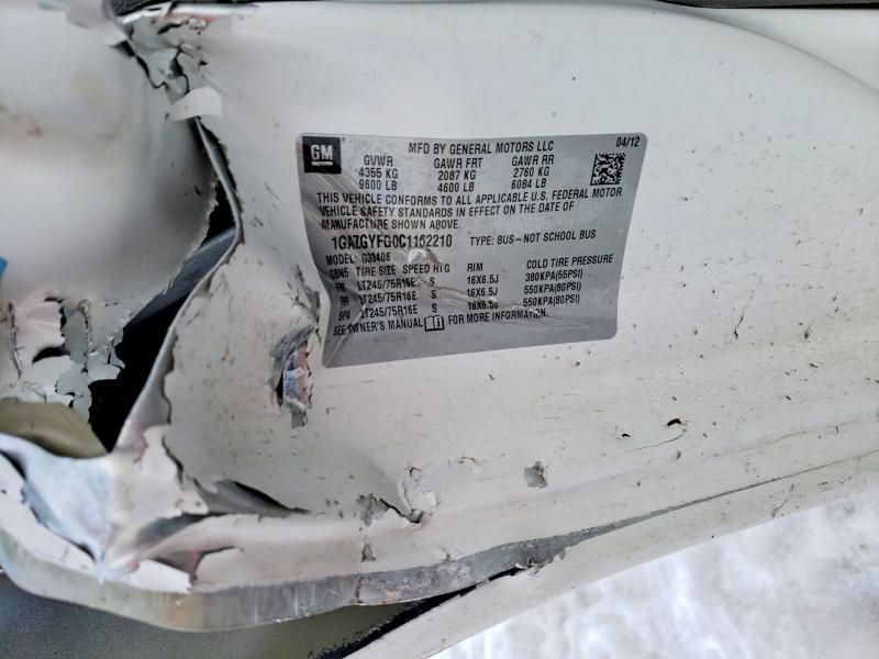 2012 Chevrolet Express G3500 lt