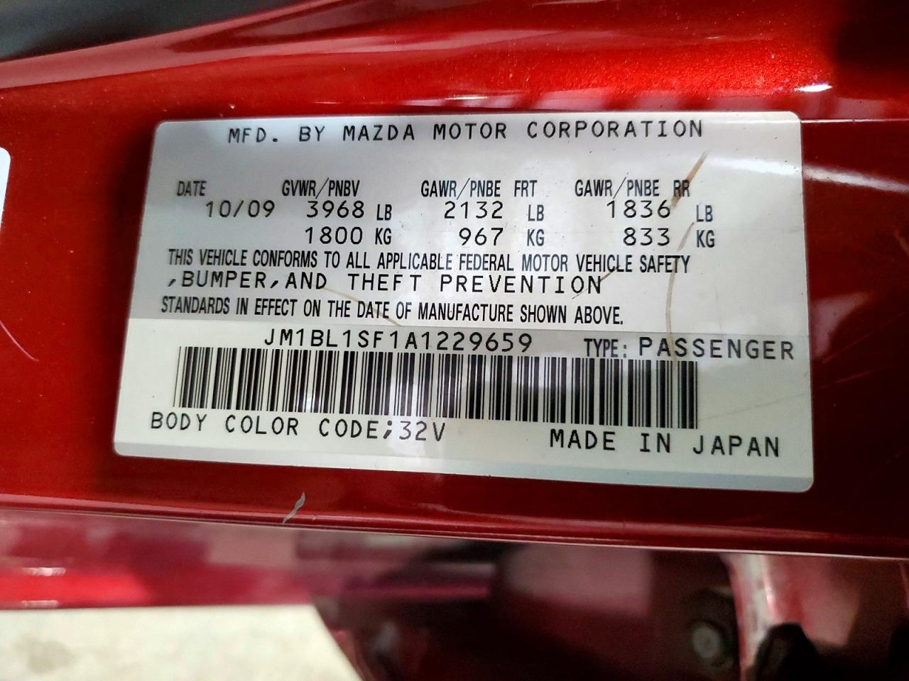 2010 Mazda 3 I