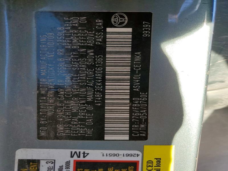 2010 Toyota Camry Base