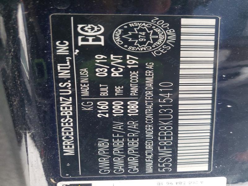 2019 Mercedes-Benz C 300 4matic