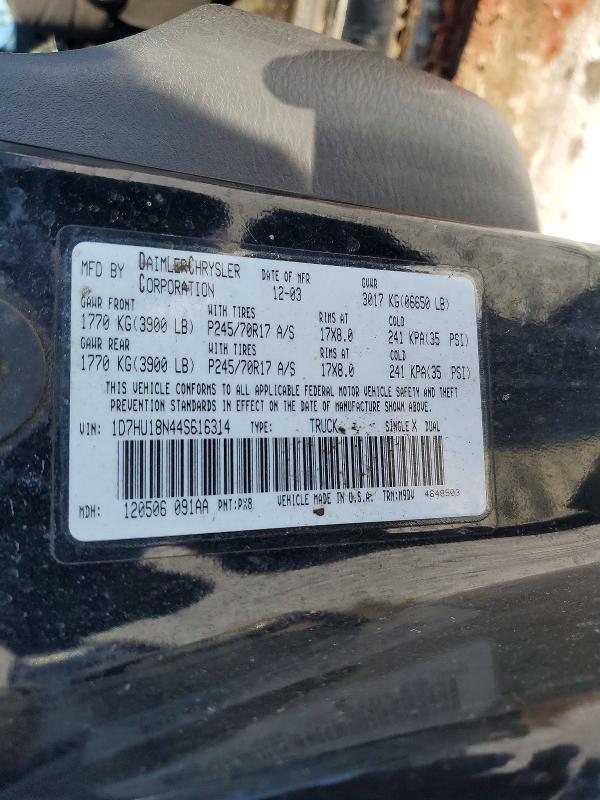 2004 Dodge Ram 1500 st
