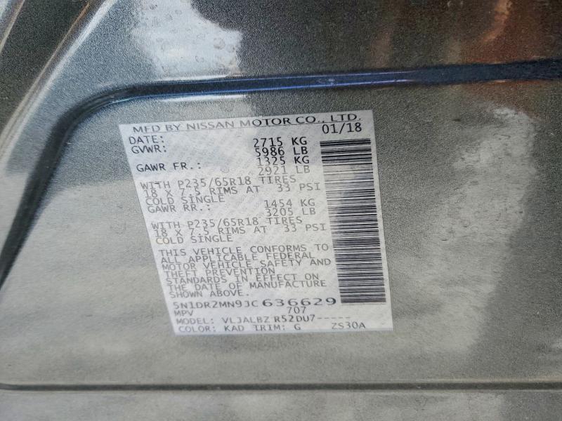 2018 Nissan Pathfinder s