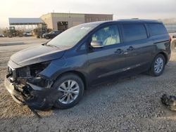 KIA salvage cars for sale: 2017 KIA Sedona lx