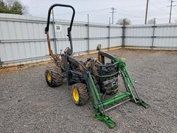 John Deere salvage cars for sale: 2023 John Deere 1023E Mfwd Lawn Tractor
