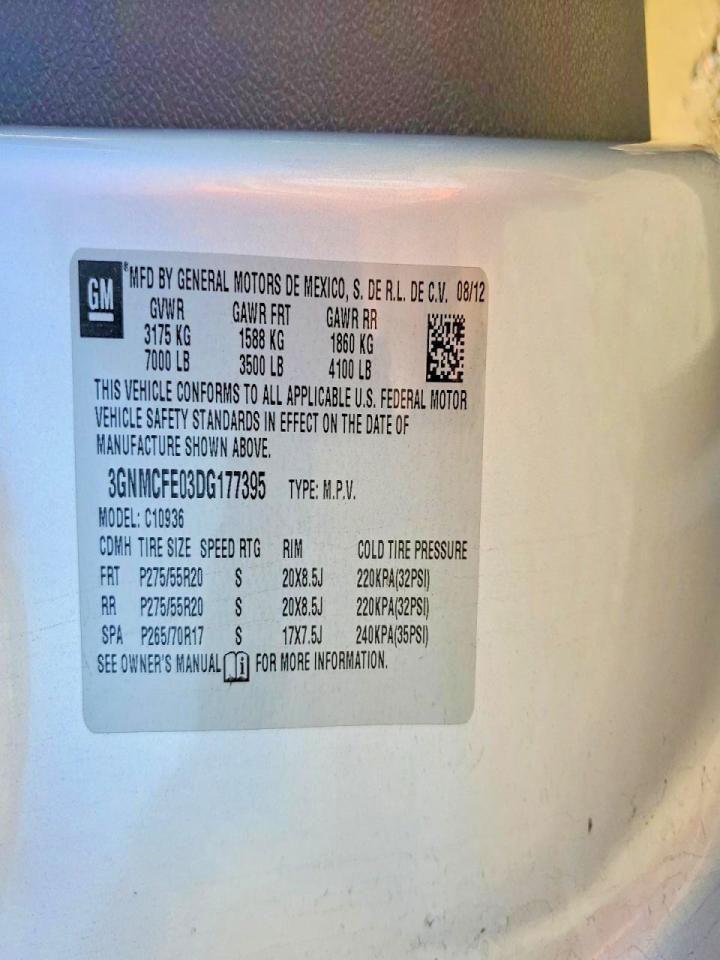 2013 Chevrolet Avalanche lt