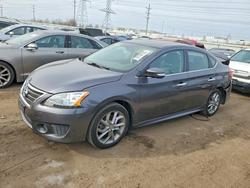 Salvage cars for sale from Copart Elgin, IL: 2015 Nissan Sentra sr