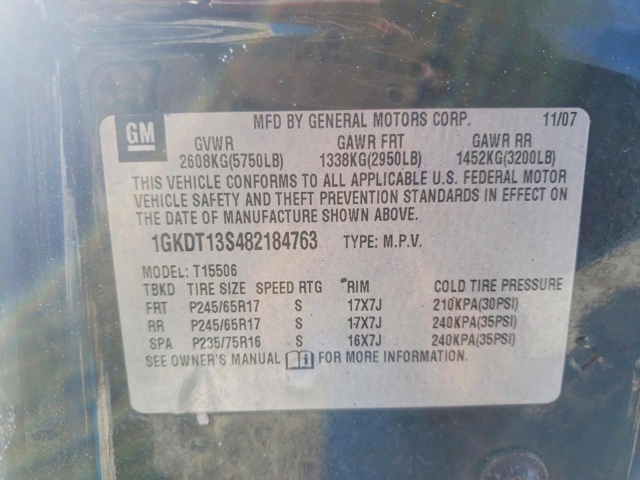 2008 GMC Envoy
