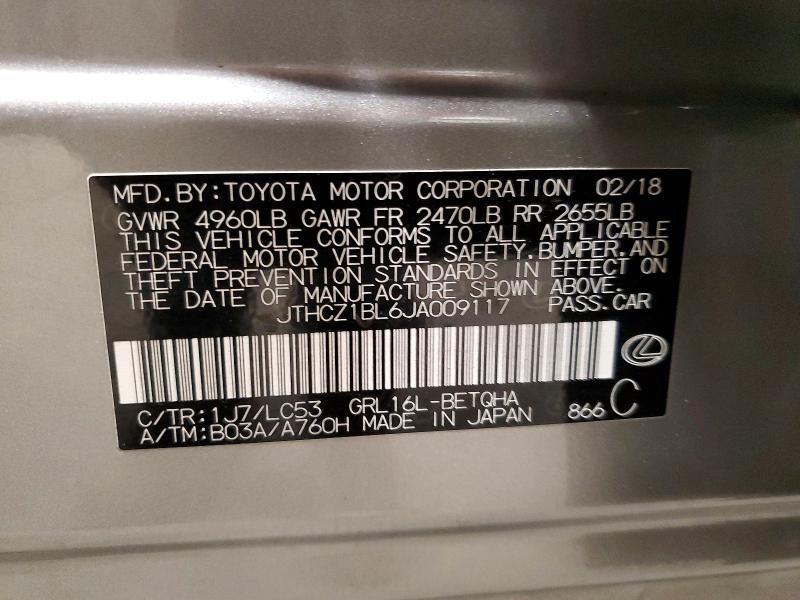 2018 Lexus Gs 350 Base