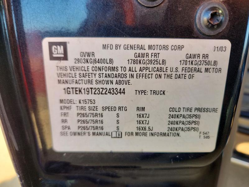 2003 GMC New Sierra K1500