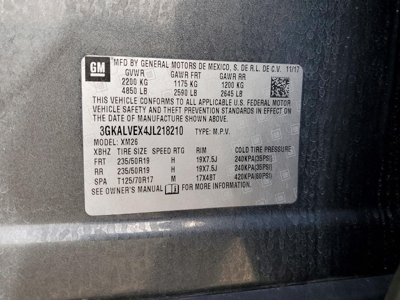 2018 GMC Terrain slt