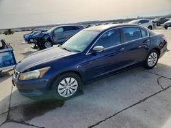 Honda salvage cars for sale: 2009 Honda Accord lx