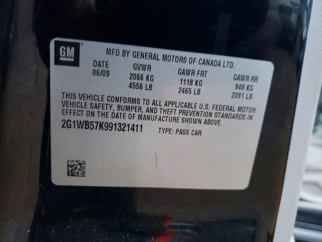 2009 Chevrolet 2009 Chev Impala