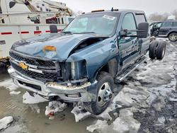 Salvage cars for sale from Copart Grantville, PA: 2012 Chevrolet Silverado K3500 LT