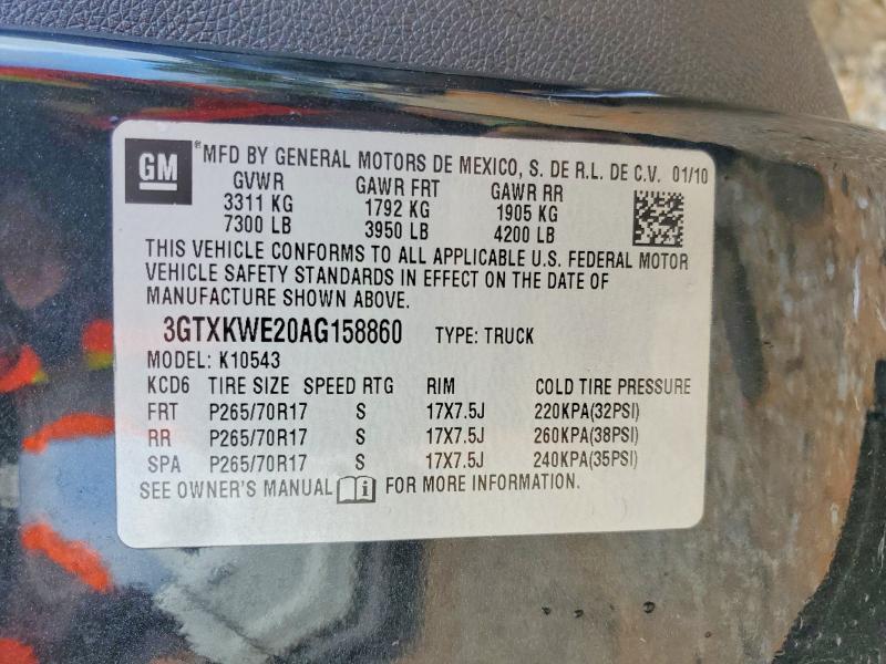 2010 GMC Sierra K1500 SLT