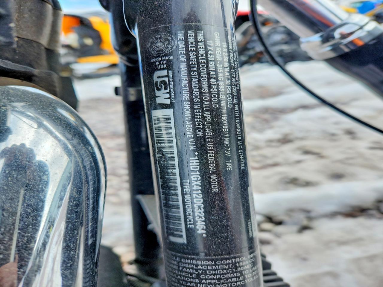 2013 Harley-Davidson Fxdb Dyna Street BOB