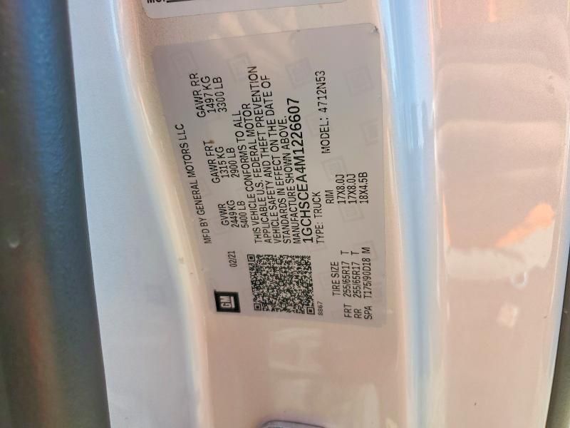 2021 Chevrolet Colorado lt