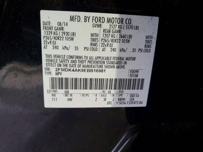 2014 Ford Edge Sport