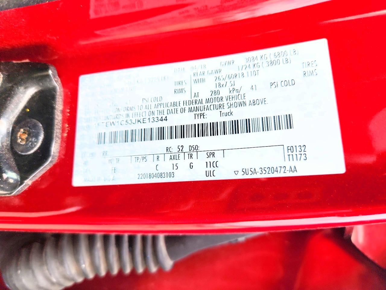 2018 Ford F150 Supercrew