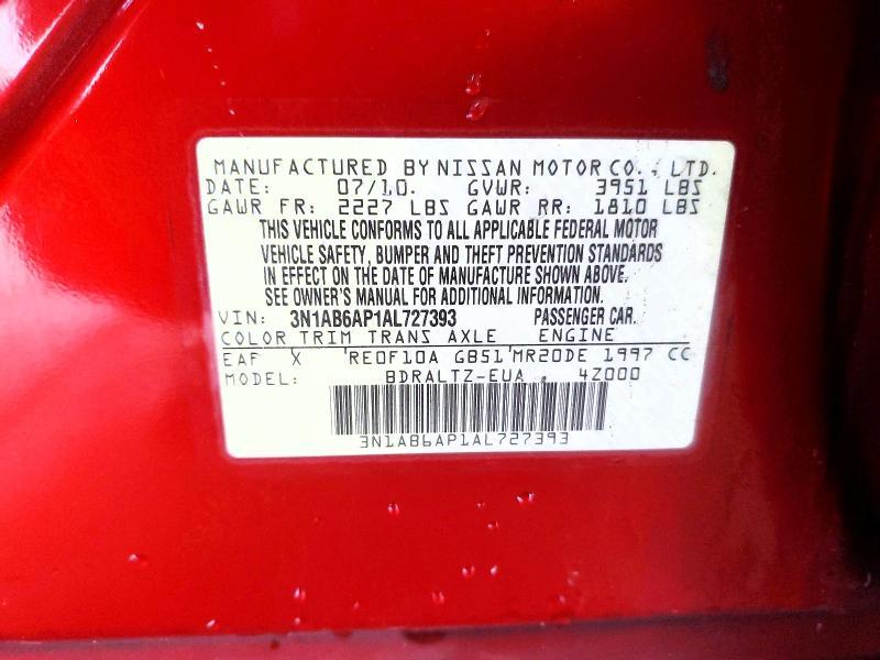 2010 Nissan Sentra 2.0