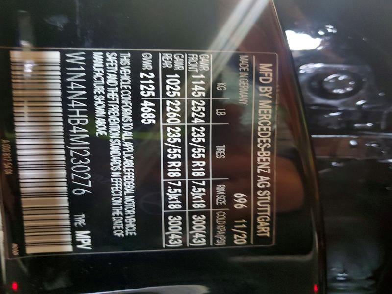 2021 Mercedes-Benz Gla 250 4matic