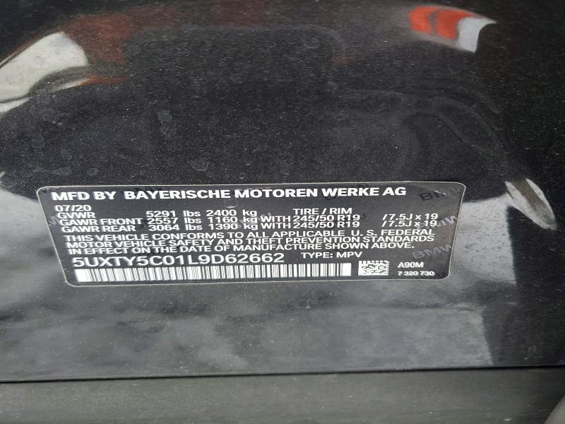 2020 BMW X3 Xdrive30i