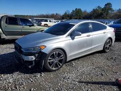 Ford salvage cars for sale: 2019 Ford Fusion Titanium