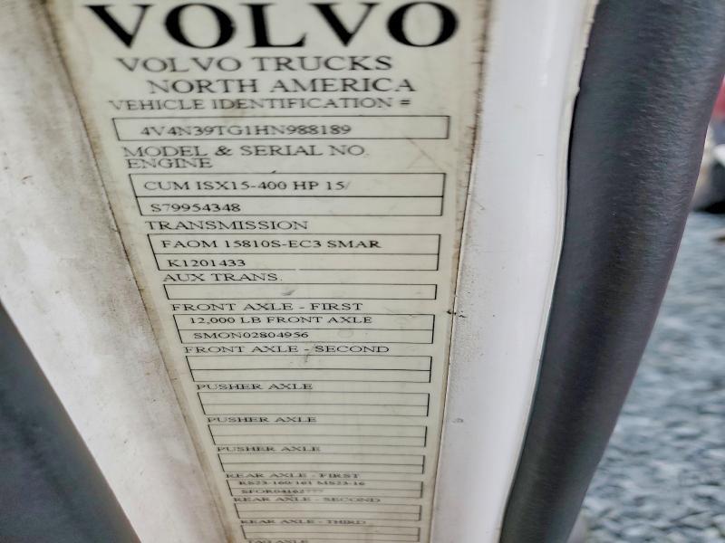 2017 Volvo Vnl Semi Truck