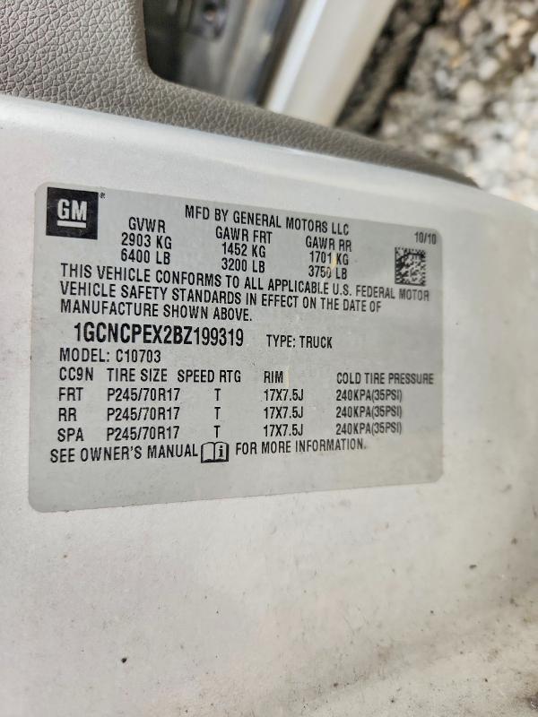 2011 Chevrolet Silverado C1500