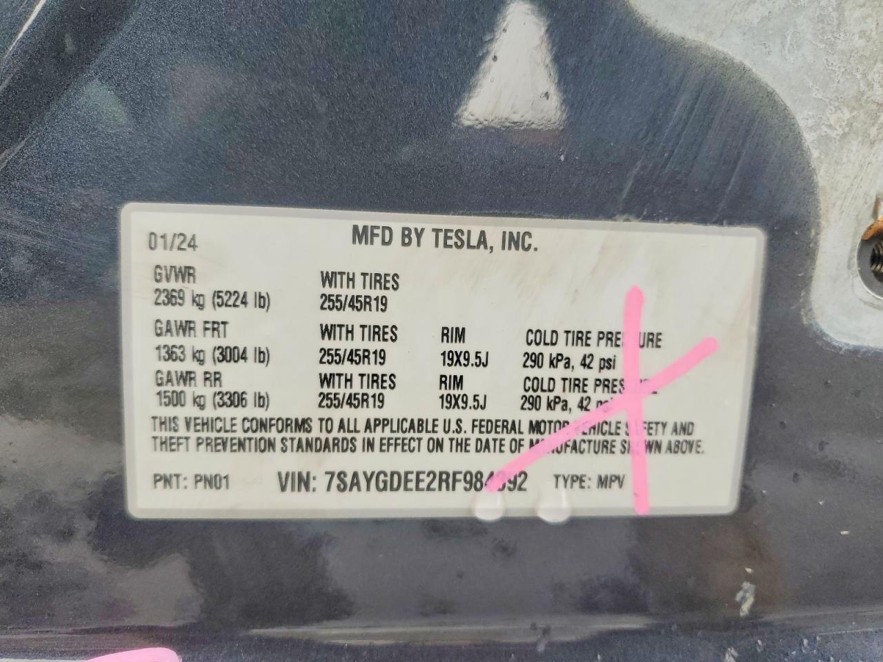 2024 Tesla Model y