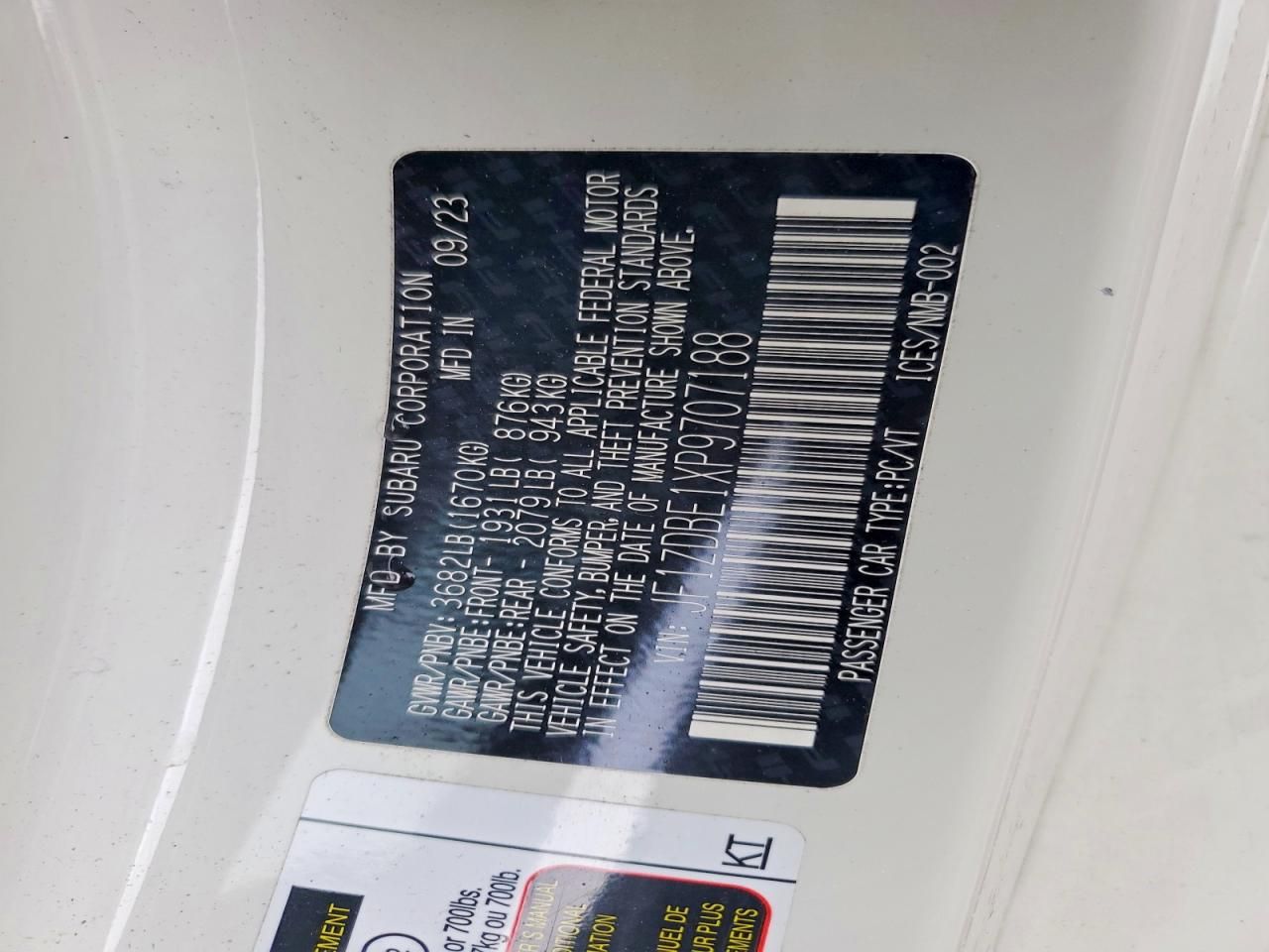 2023 Subaru Brz Limited