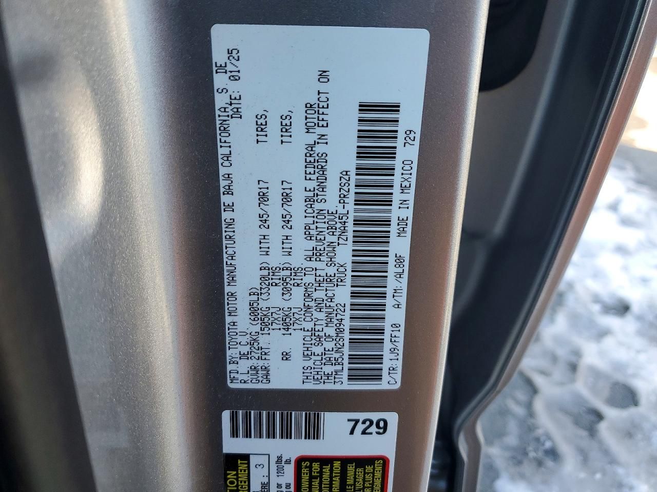 2025 Toyota Tacoma Double cab