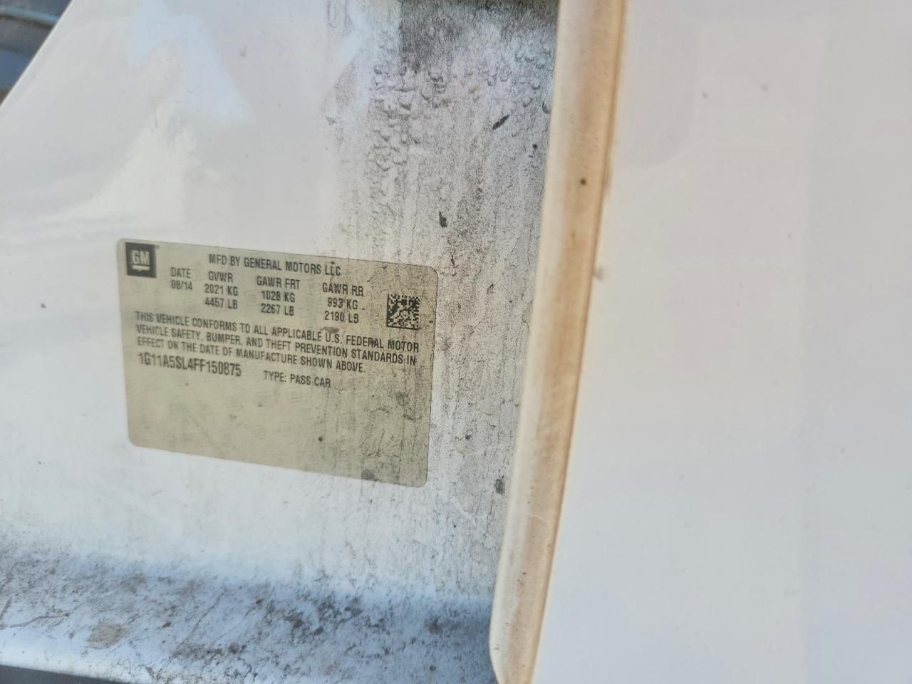 2015 Chevrolet Malibu ls