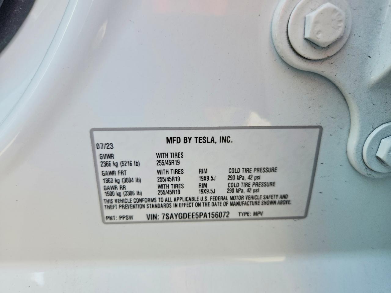 2023 Tesla Model y