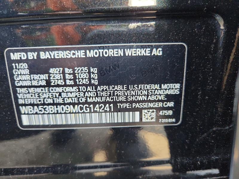 2021 BMW 530 i