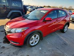 2016 Honda Hr-v lx en venta en Grand Prairie, TX