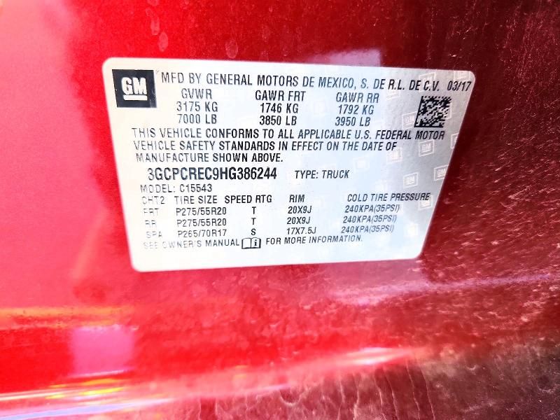 2017 Chevrolet Silverado C1500 lt