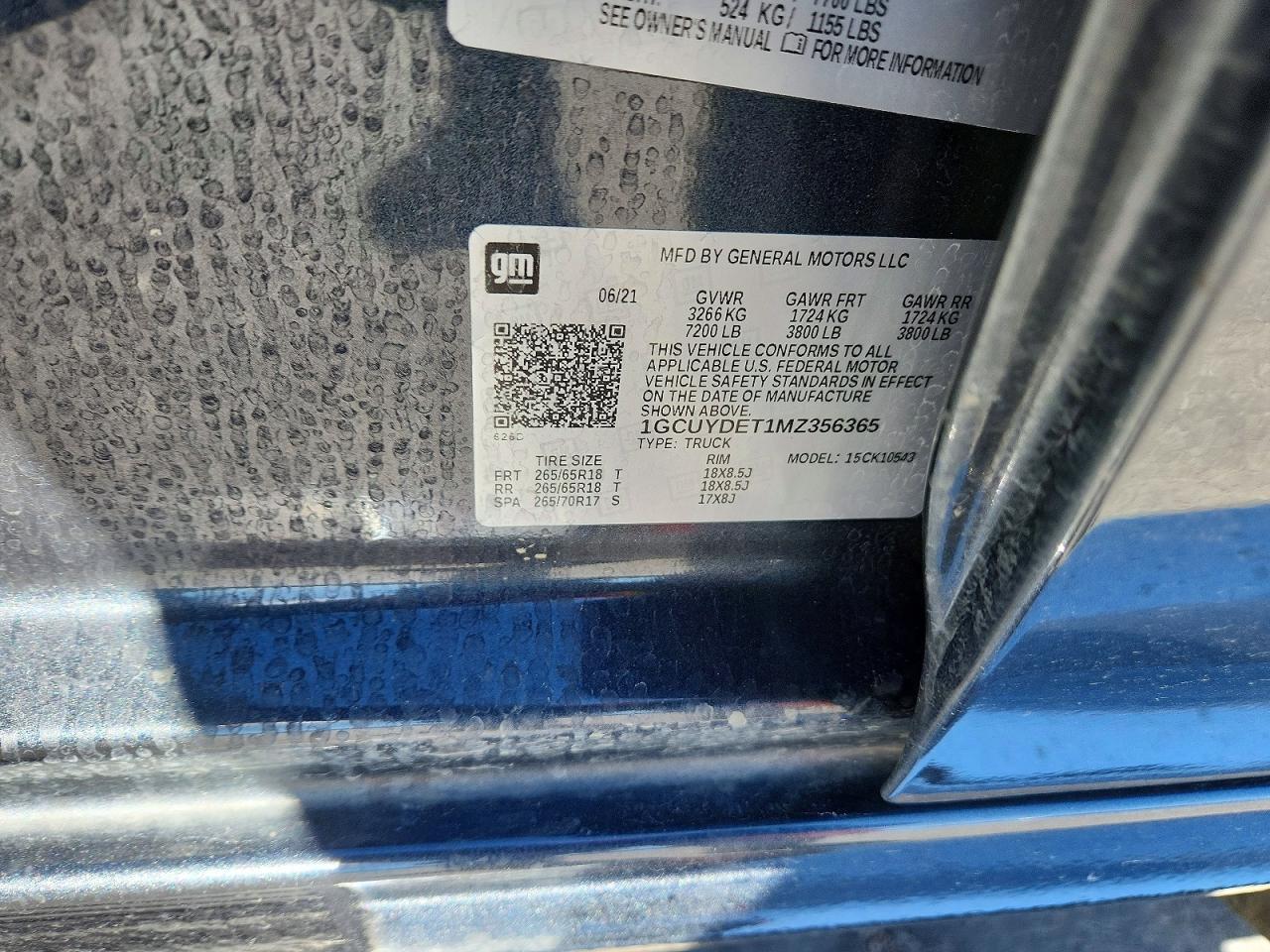 2021 Chevrolet Silverado K1500 lt