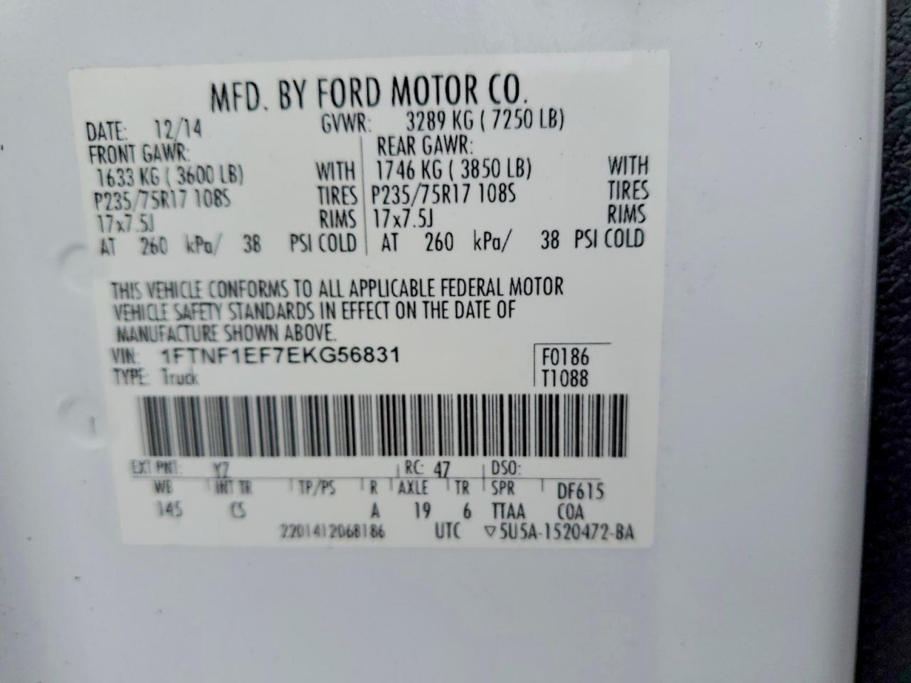 2014 Ford F150