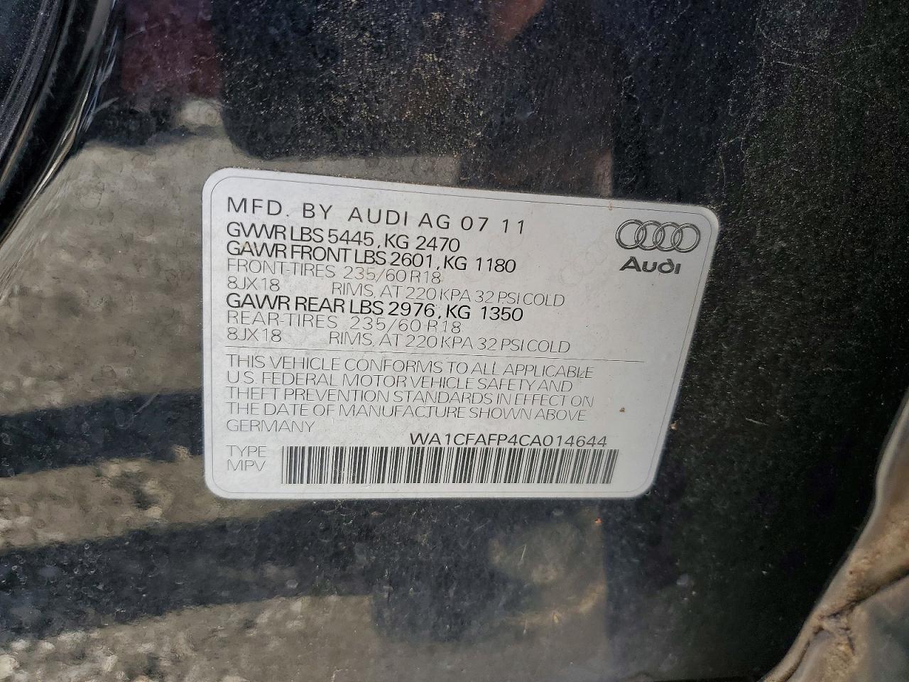 2012 Audi Q5 Premium
